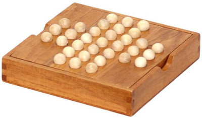 

Cubelelo Wooden Solitaire Puzzle(1 Pieces)