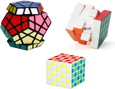 

Emob Magic Rubik Cube Puzzle Brainstorming Game (Megaminx + 4x4 & 5x5)(3 Pieces)