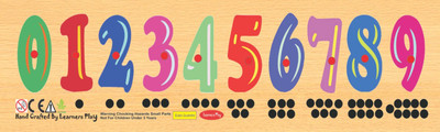 34% OFF on Learners Play Count 0 - 9 Board Knob Puzzle(10 Pieces) 34% OFF on Learners Play Count 0 - 9 Board Knob Puzzle(10 Pieces)