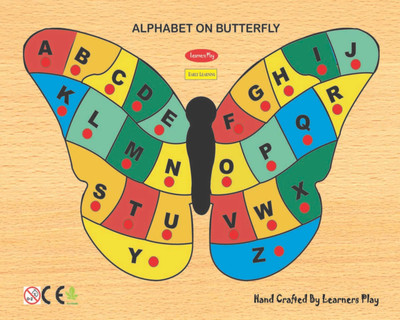 20% OFF on Learners Play Alphabet on Butterfly Puzzle(26 Pieces) 20% OFF on Learners Play Alphabet on Butterfly Puzzle(26 Pieces)