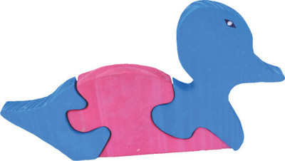

Enigmatic Woodworks Wooden Jigsaw Puzzle - Duck(3 Pieces)
