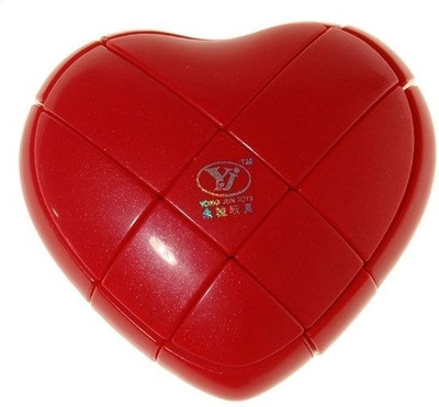 

Y & J Heart Magic Cube Red(1 Pieces)