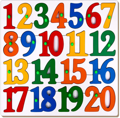 

Tomafo Counting Tray Puzzle-1 to 20(1 Pieces)