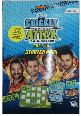 

topps CRICKET ATTAX 2014-15 STARTER PACK(1 Pieces)