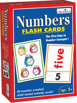 

Creative Educational Aids Numbers - Flash Cards(40 Pieces)