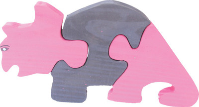 

Enigmatic Woodworks Wooden Jigsaw Puzzle - Rhinoceros(3 Pieces)