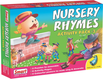 

Smart Nursery Rhymes Activity Pack - 3(12 Pieces)