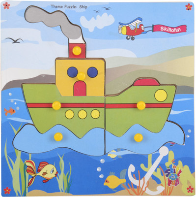 SKILLOFUN Theme Puzzle Standard Ship(1 Pieces)