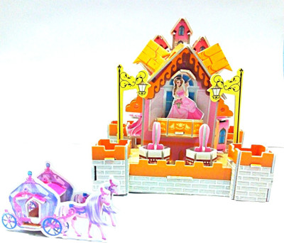 

Masterfit 3 D Puzzle Princess Castle(140 Pieces)