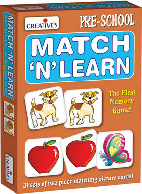 

Creatives Match n Learn(62 Pieces)