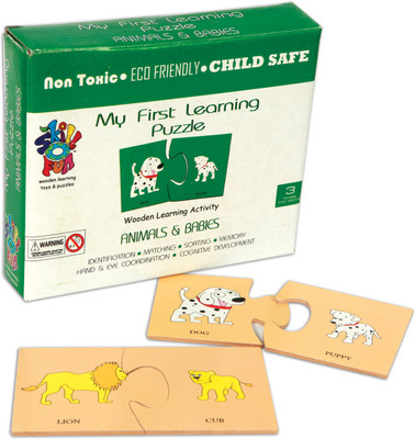 

Skillofun My First Learning Puzzle-Animal and Babies(1 Pieces)