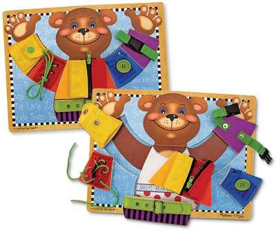 

Melissa & Doug Basic Skills Board(6 Pieces)