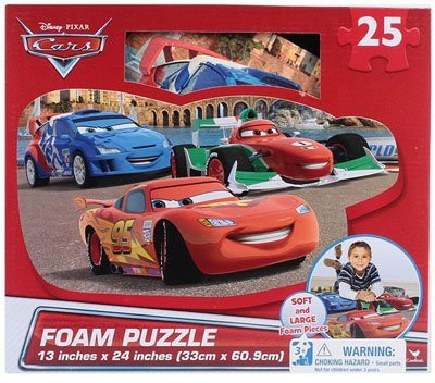 Disney Cars 25-piece Floor Foam Puzzle Mat(25 Pieces)
