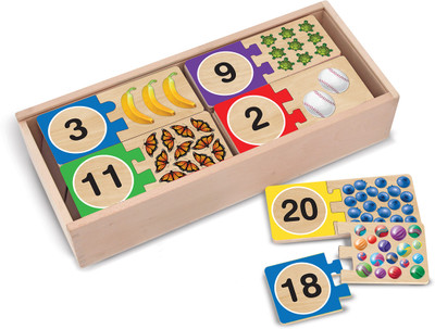 Melissa & Doug Number Puzzles(40 Pieces)