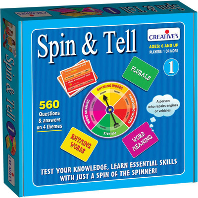 

Tomafo Spin & Tell - 1(1 Pieces)