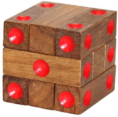 

Cubelelo Wooden Domino Dice Cube(1 Pieces)