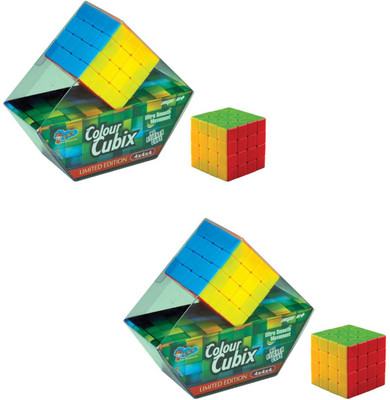

Sunny New Colour Stickerless 4x4 Cube Twin Pack(2 Pieces)