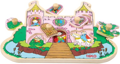 

Tidlo My First Peg Puzzle - Princess Castle(5 Pieces)