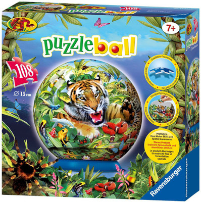 

Ravensburger Jungle Puzzle Game - 108 Pieces(108 Pieces)