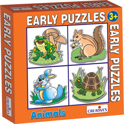 

Creative Educational Aids Early Puzzles - Animals(18 Pieces)
