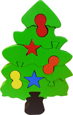 

Skillofun Christmas Take Apart Puzzle - Tree(11 Pieces)