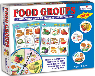 

Creative Educational Aids Food Groups(4 Pieces)