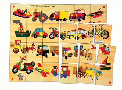 

Skillofun Skillofun Bumper to Bumper (Transport Floor Puzzle)(50 Pieces)