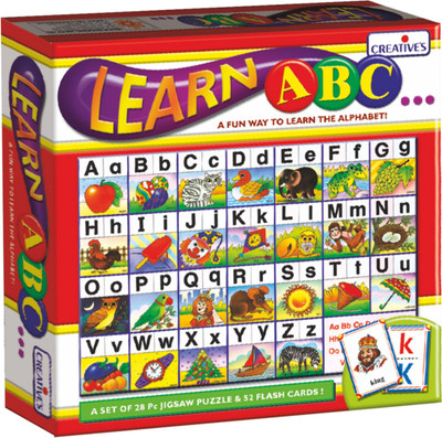 

Creative Educational Aids Learn ABC(28 Pieces)