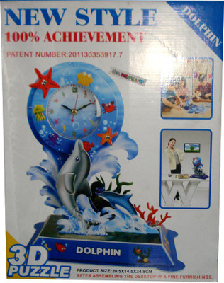 

Matrix Educare Pvt Ltd 3D Puzzle - Dolphin(50 Pieces)