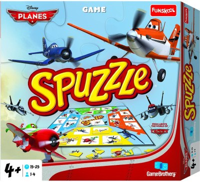 

Funskool Disney Planes Spuzzle(100 Pieces)
