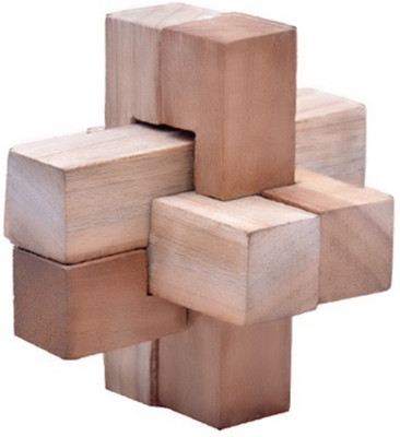 

Jigyasa Burr Cross Puzzle(6 Pieces)
