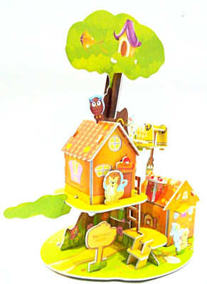 

Masterfit 3 D Puzzle Tree House(130 Pieces)