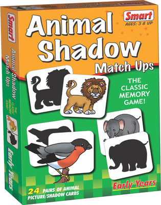 

Smart Animal Shadow Match Ups(48 Pieces)