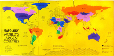 

Imagimake Mapology - World's Largest Countries(28 Pieces)