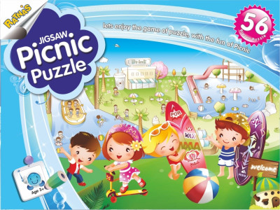 

Ratnas Picnic Jigsaw(56 Pieces)