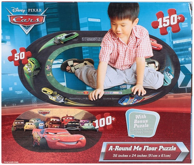 

Cardinal Disney Car Around Me Floor Puzzle(54 Pieces)
