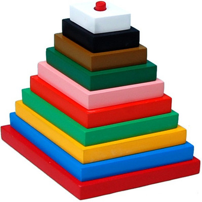

Tomafo Build-A-Tower-Rhombus (Big-10 pieces)(1 Pieces)