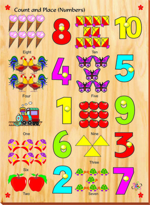 

Kinder Creative Count and Place(10 Pieces)