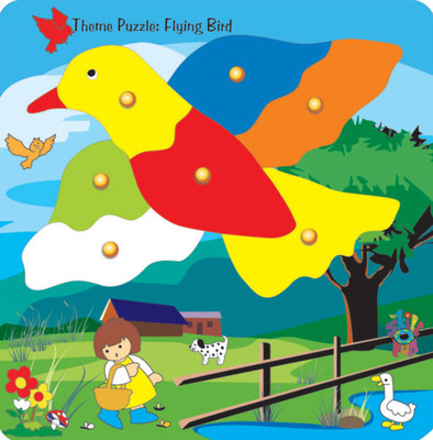 SKILLOFUN Theme Puzzle Standard Flying Bird(1 Pieces)