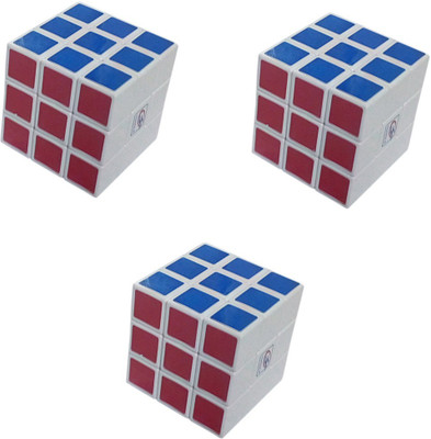 

Sae Fashions 3 X 3 RUBIKS CUBE SET OF 3(3 Pieces)