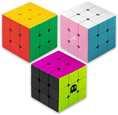 

Brybelly Prismatic Puzzle Pack Original Sweets Mod And 80S Mod 3 X 3 Stickerless Speed Cubes By(1 Pieces)