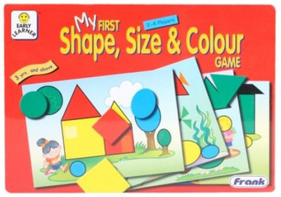 

Frank My first shape, size & colour game(50 Pieces)