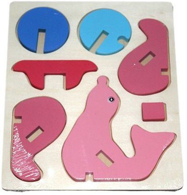 

Mamaboo 3D Animal Puzzle Dolphin Pink - 7 Pieces(7 Pieces)