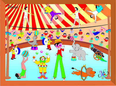 Kinder Creative The Circus(9 Pieces)