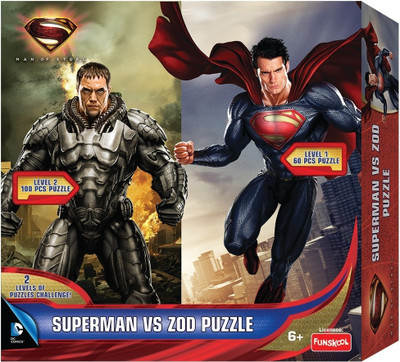 

Funskool Superman vs Zod Puzzle(160 Pieces)