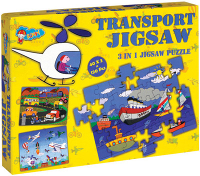 

Sunny New Jigsaw Transport(120 Pieces)