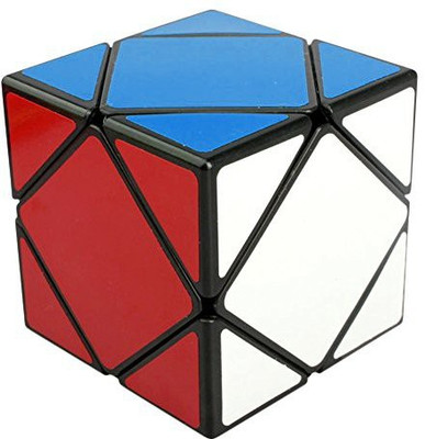 Ykl World Puzzle Speed Skewb Cube Black(1 Pieces)