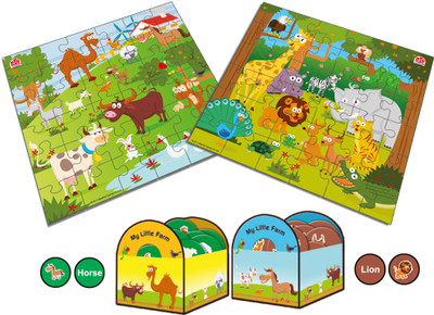 

MadRat Games My First Animals - Letter C(72 Pieces)