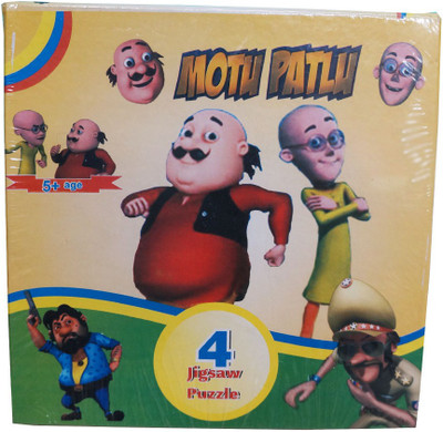 

Muren Motu Patlu Puzzle Game for kids 5+(4 Pieces)