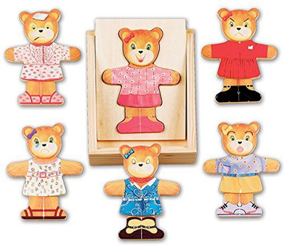 

Melissa & Doug Bear Dress-Up(6 Pieces)